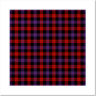 Brown Modern Plaid Tartan Scottish Posters and Art